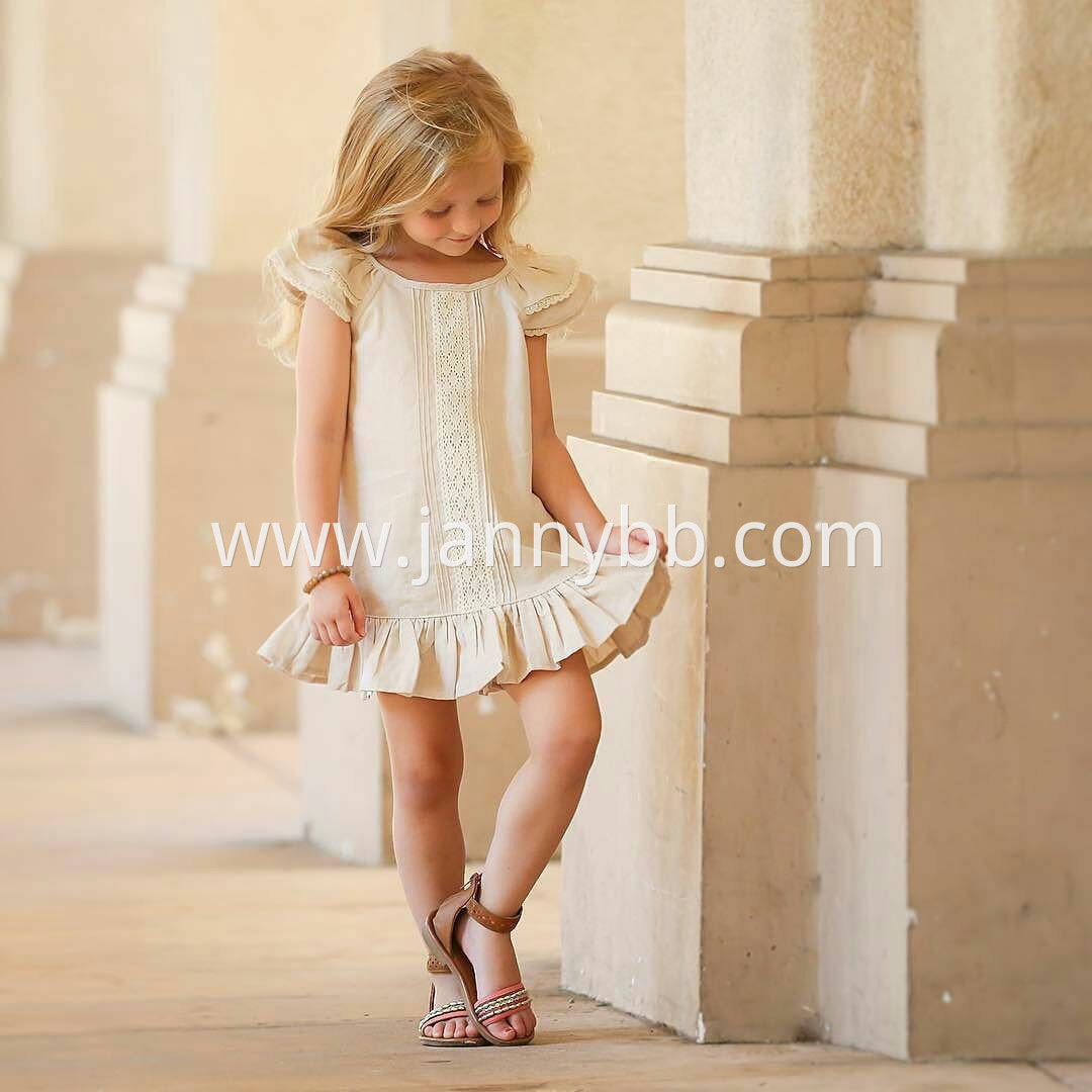 girl linen dress 